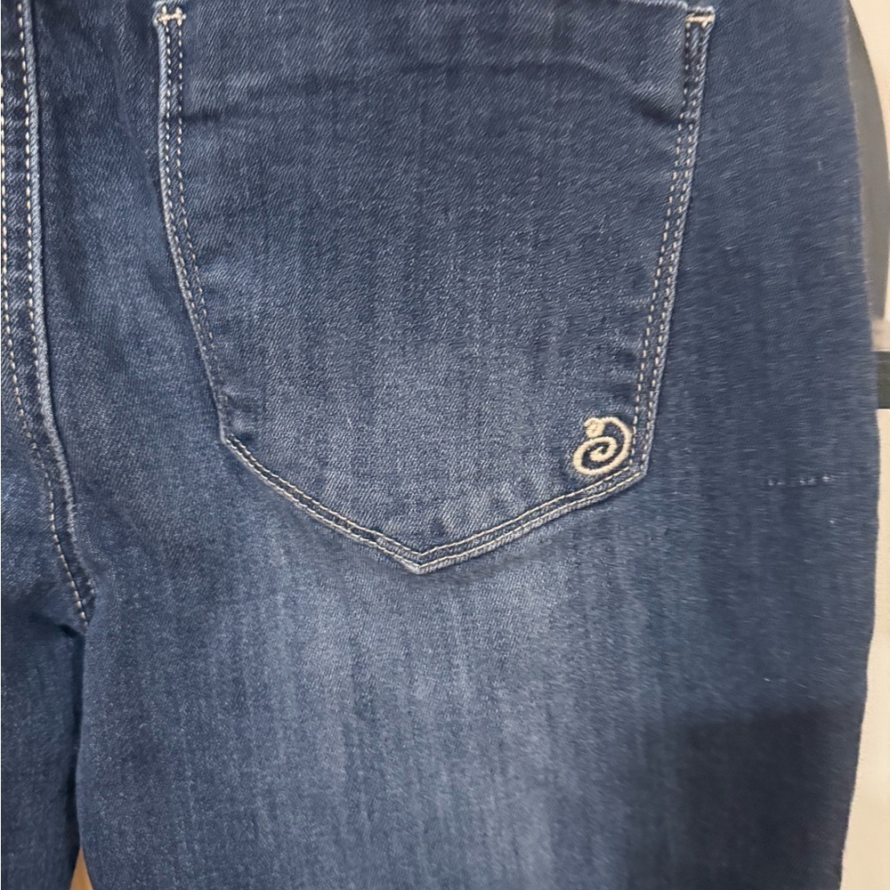 Indigo Rein Blue Skinny Jeans with Tapered Legs - Picture 6 of 8
